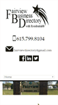 Mobile Screenshot of fairviewdirectory.com